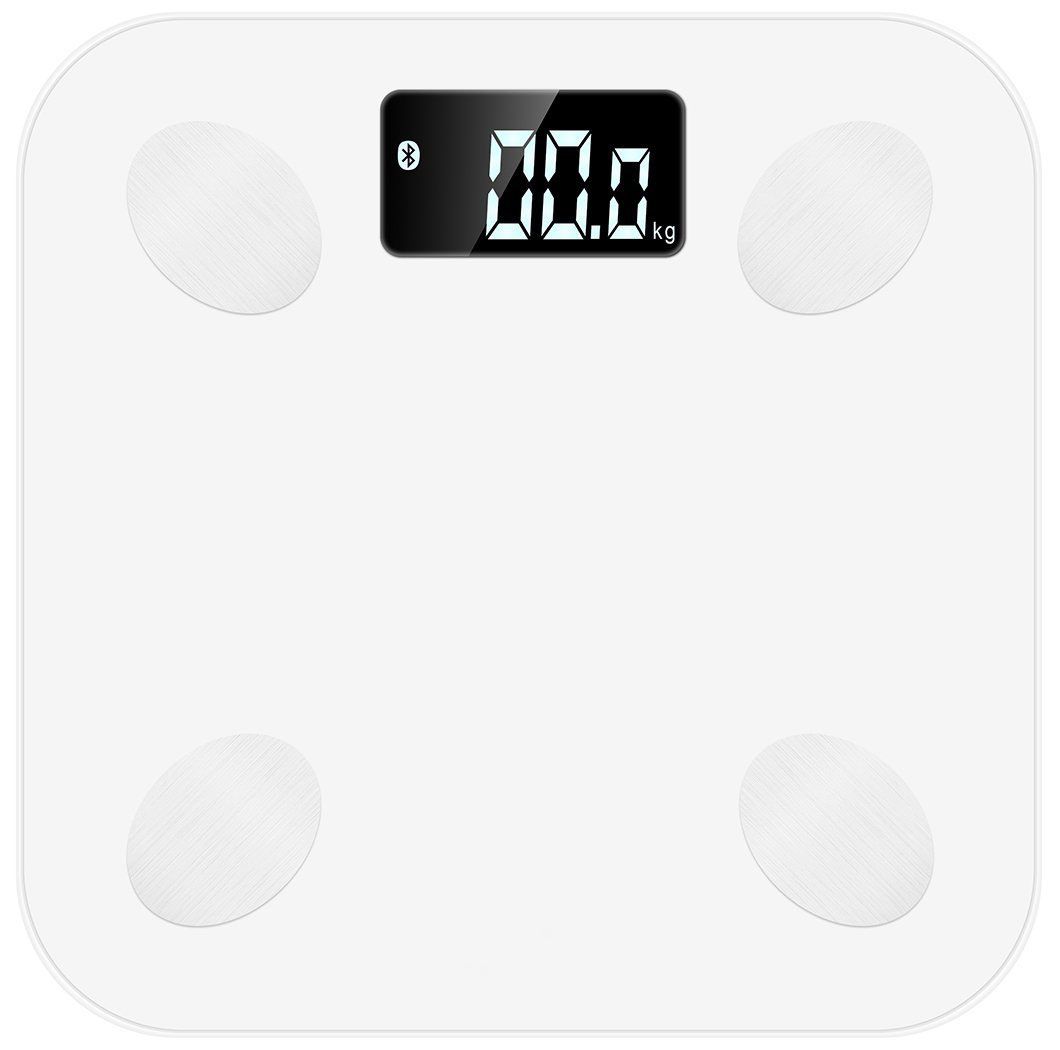 Умные весы MGB Body fat scale, цвет: белыйMGB_F23_BW Умные весы MGB Body fat scale, цвет: белыйMGB_F23_BWMGB Body Fat Scale – это не только высокоточные весы, но и ежедневный помощник с 7 дополнительными функциями по измерению параметров тела: вес, ИМТ, жир (%), водный баланс (%), мышцы (%), костная масса (%), калории. Подключите умные весы MGB Body Fat Scale к вашему смартфону посредством Bluetooth и получите уникальную возможность контролировать параметры тела с помощью приложения, которое будет вести запись измерений, анализировать ваши показатели и давать советы по их улучшению.Размер: 260x260x23 ммТип шкалы: ЦифровойОтслеживаемые данные: Вес, жир (%), вода (%), мышцы (%), Субстанции кости (%), ИМТ, калории Ед. изм: kg/lb/st:lb Шаг измерения: 0,1 кгМаксимальный вес: 180 кг / 396 фунтов Материал платформы: ПластикДисплей: 65x28ммАвтоматическое включение / выключение, индикация разряда батареи и перегрузкиПодсветкаЭлементы питания: 4 х 1.5V AAA батареиФункция памяти: 10 пользователей
