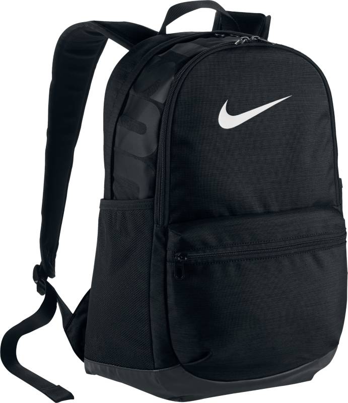 Рюкзак спортивный Nike Brasilia, цвет: черный. BA5329-010BA5329-010 Рюкзак спортивный Nike Brasilia, цвет: черный. BA5329-010BA5329-010Спортивный рюкзак Nike Brasilia для надежного хранения экипировки снабжен большим отделением и карманами для мелочей снаружи и внутри. Невероятно прочная конструкция с мягкими плечевыми лямками обеспечивает комфорт при переноске.Выполнен из тяжелого полиэстера плотностью 600D, который отличается повышенной прочностью.Основное отделение на молнии обеспечивает надежное хранение. Внутренние карманы на молнии для хранения ценных мелочей. Отдельный мягкий внутренний рукав для безопасного хранения ноутбука. Отделение на молнии среднего размера для организации дополнительной экипировки. Передний карман для удобного доступа к мелким предметам. Ручка сверху как альтернативный вариант ношения. Мягкие плечевые лямки и стеганая вставка на спинке для комфортного и удобного ношения.