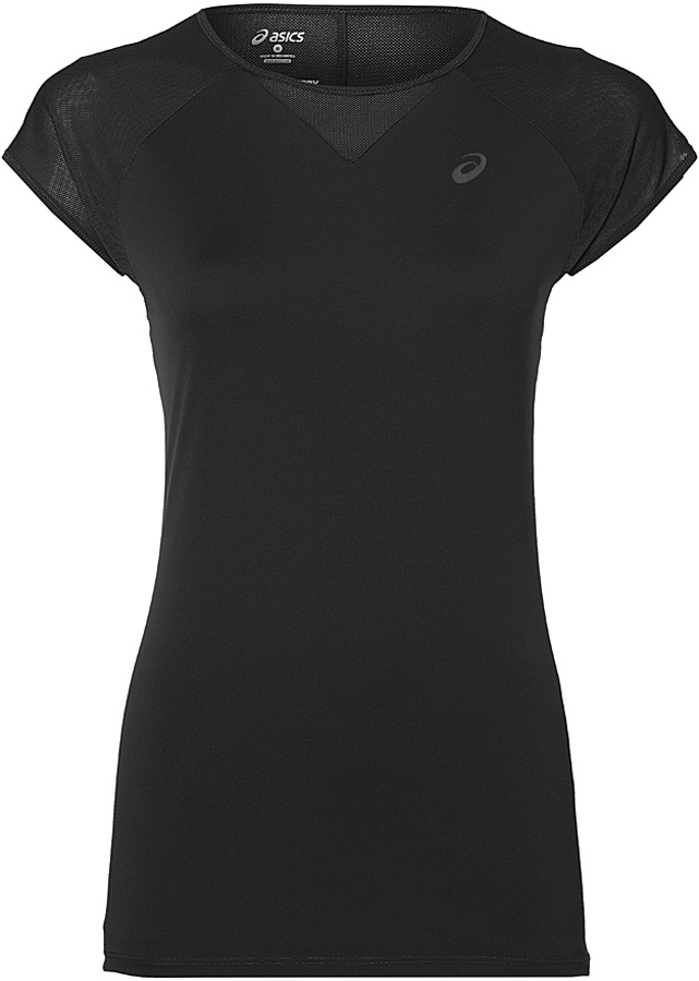 Футболка для фитнеса женская Asics Workout Top, цвет: черный. 141111-0904. Размер XS (42)141111-0904 Футболка для фитнеса женская Asics Workout Top, цвет: черный. 141111-0904. Размер XS (42)141111-0904Футболка Asics предназначена специально для бега. Эта легкая беговая футболка обеспечит вам безупречный комфорт и достижение высоких спортивных результатов благодаря мягкой, эластичной ткани, которая отводит влагу и поддерживает тело сухим. Плоские швы не натирают кожу и обеспечивают полный комфорт. Фасон рукавов-реглан элегантен и создает свободу движений. Футболка декорирована логотипом. Максимальный комфорт и уникальный спортивный образ!