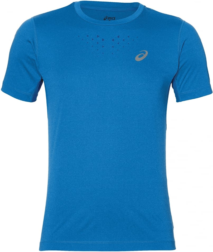 Футболка для бега мужская Asics Stride SS Top, цвет: синий. 141198-8169. Размер M (48/50)141198-8169 Футболка для бега мужская Asics Stride SS Top, цвет: синий. 141198-8169. Размер M (48/50)141198-8169Мужская футболка Asics выполнена из эластичного полиэстера.У модели классический круглый ворот и короткие стандартные рукава. Изделие оформлено дышащими вставками и дополнено светоотражающими деталями. Технология Motion Dry позволяет выводить влагу, оставляя тело сухим и сохраняя его оптимальный температурный режим.