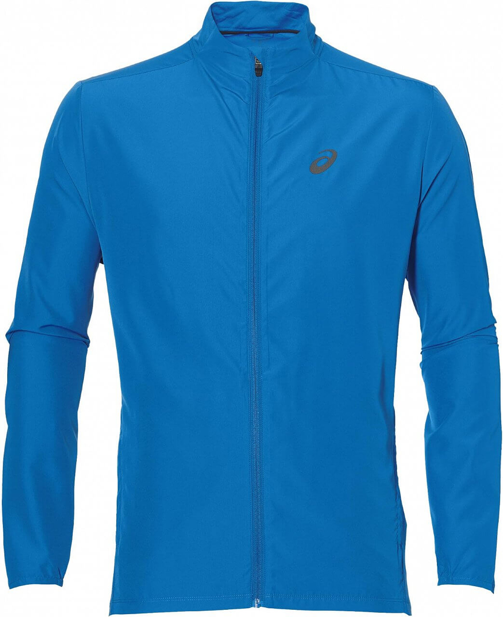 Ветровка для бега мужская Asics Jacket, цвет: голубой. 134091/0819. Размер M (48/50)134091-0819 Ветровка для бега мужская Asics Jacket, цвет: голубой. 134091/0819. Размер M (48/50)134091-0819Стильная мужская ветровка для бега Asics Jacket с воротником-стойкой застегивается назастежку-молнию, дополненную защитой подбородка. Изделие защитит вас от ветра и поможетсконцентрироваться на тренировке. На спинке эластичная ткань обеспечивает свободу движений во время тренировки ипревосходную терморегуляцию и воздухообмен. По бокам распложены прорезные карманы назастежках-молниях. Светоотражающие элементы не оставят вас незамеченными в темное времясуток.В этой ветровке вы будете чувствовать себя уверенно и комфортно.