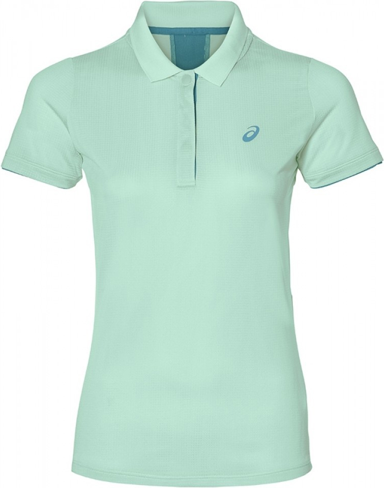 Поло женское Asics Club Classic Polo, цвет: мятный. 146480-0490. Размер M (46/48)146480-0490 Поло женское Asics Club Classic Polo, цвет: мятный. 146480-0490. Размер M (46/48)146480-0490Теннисная футболка-поло от Asics по-прежнему пользуется популярностью у миллионов игроков теннисных клубов. Ведите свою игру и ощутите максимум комфорта в каждом сете.