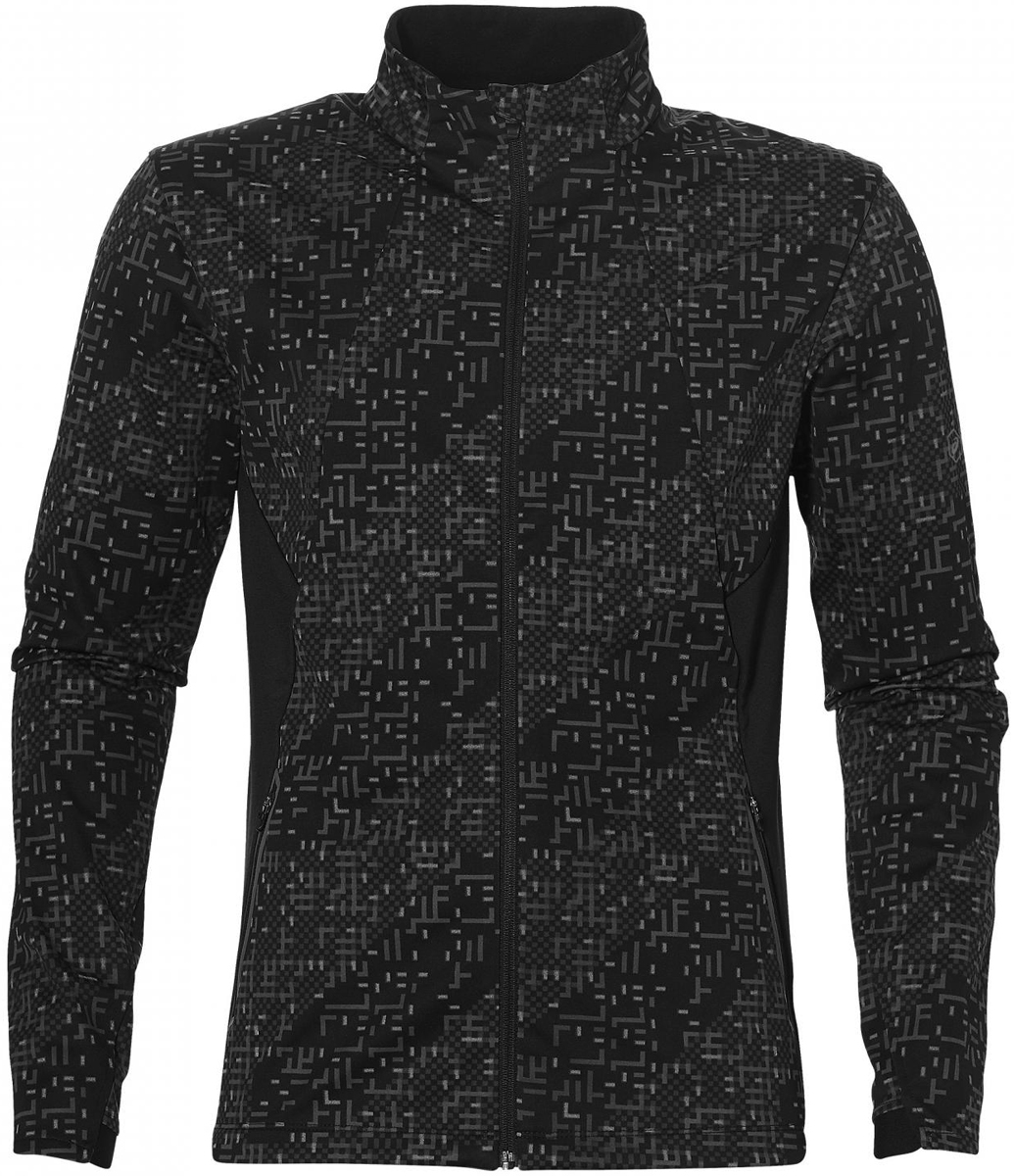 Куртка мужская Asics Lite-Show Winter Jacket, цвет: черный. 146621-1179. Размер L (50/52)146621-1179 Куртка мужская Asics Lite-Show Winter Jacket, цвет: черный. 146621-1179. Размер L (50/52)146621-1179В куртке от Asics из ветронепроницаемой и водоотталкивающей ткани вы сможете бегать в любую погоду. Прочный материал, устойчивый к воздействию ветра и воды, на спине дополнен эластичными трикотажными вставками, что делает движения более свободными. Также имеется два надежных кармана на молнии для телефона и ключей. Приток воздуха можно регулировать основной полноразмерной молнией со специальной вставкой для защиты подбородка от натирания. Дышащая ткань. Устойчивость к ветру и воде. Светоотражающий логотип Asics и другие светоотражающие элементы для безопасного бега в темное время суток.