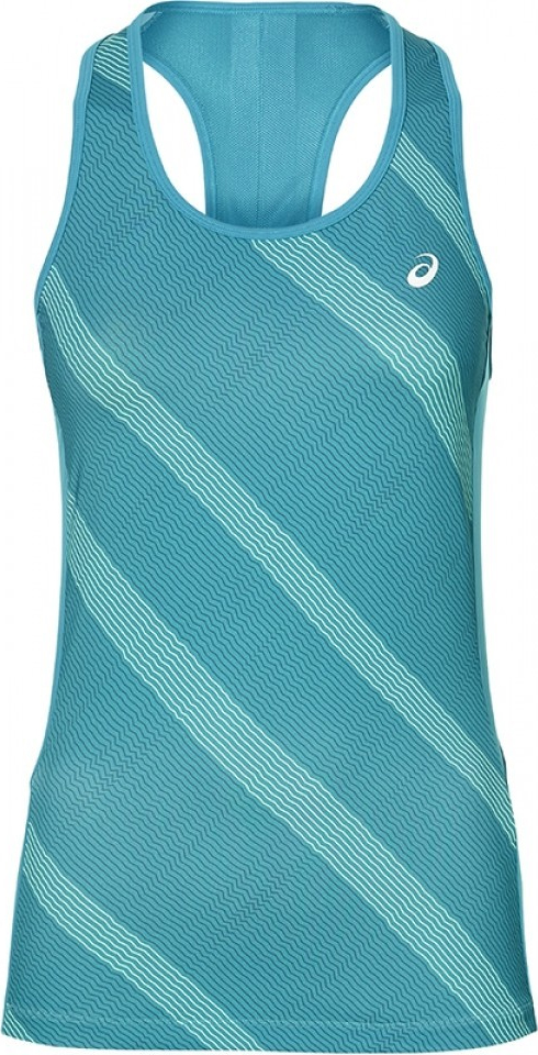 Майка женская Asics Club Gpx Tank, цвет: синий. 146478-1214. Размер M (46/48)146478-1214 Майка женская Asics Club Gpx Tank, цвет: синий. 146478-1214. Размер M (46/48)146478-1214Тренируйтесь стильно. Стильная одежда для спорта поможет вам тренироваться чаще, начиная неделю с пилатеса в понедельник и заканчивая ее на тренажерах в пятницу. Эта майка от Asics удобна для гимнастики и стретчинга и совершенно не ограничивает вас на пути к достижению ваших целей. Отлично выглядит и дарит отличные ощущения во время тренировки.