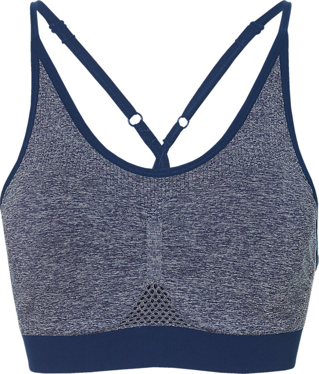 Бра Asics Seamless Bra, цвет: синий. 146405-8052. Размер XS (42)146405-8052 Бра Asics Seamless Bra, цвет: синий. 146405-8052. Размер XS (42)146405-8052Надежное спортивное бра от Asics станет лучшим спутником при занятиях любым видом спорта.