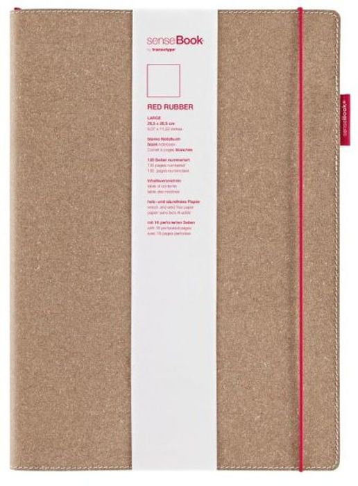 Sense Book Блокнот Red Rubber L 136 листов в клеткуH75020-402 Sense Book Блокнот Red Rubber L 136 листов в клеткуH75020-402Блок бумаги для набросков (скейтчбук) Sense Book рекомендуется как начинающим художникам, так и профессионалам. Переплет ручной работы сшит из натуральной кожи, крепеж - кожаная шнуровка. Пронумерованные страницы, петелька для ручки или линера, первые страницы содержат блоки для записи личной информации, последние 16 страниц содержат микро-перфорацию, последняя страница имеет обозначение линейки в сантиметрах и дюймах, есть кармашек под визитки.
