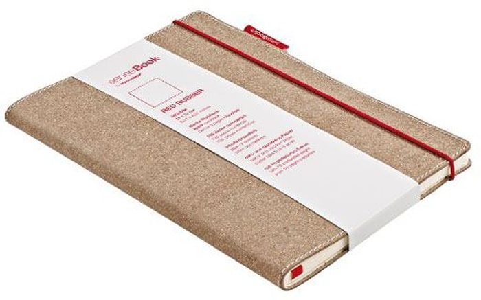 Sense Book Блокнот Red Rubber M 136 листов в линейкуH75020-501 Sense Book Блокнот Red Rubber M 136 листов в линейкуH75020-501Блок бумаги для набросков (скейтчбук) Sense Book рекомендуется как начинающим художникам, так и профессионалам. Переплет ручной работы сшит из натуральной кожи, крепеж - кожаная шнуровка. Пронумерованные страницы, петелька для ручки или линера, первые страницы содержат блоки для записи личной информации, последние 16 страниц содержат микро-перфорацию, последняя страница имеет обозначение линейки в сантиметрах и дюймах, есть кармашек под визитки.