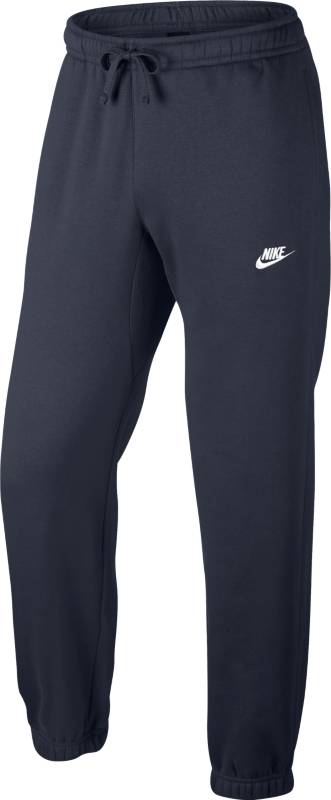 Брюки спортивные мужские Nike Sportswear Pant, цвет: темно-синий. 804406-451. Размер M (46/48)804406-451 Брюки спортивные мужские Nike Sportswear Pant, цвет: темно-синий. 804406-451. Размер M (46/48)804406-451Мужские брюки Nike Sportswear обеспечивают абсолютный комфорт без утяжеления. Эта модель выполнена из мягкой флисовой ткани с обновленным узким поясом и отворотами для аккуратного вида. Флисовая ткань с начесом по изнаночной стороне для дополнительной мягкости.