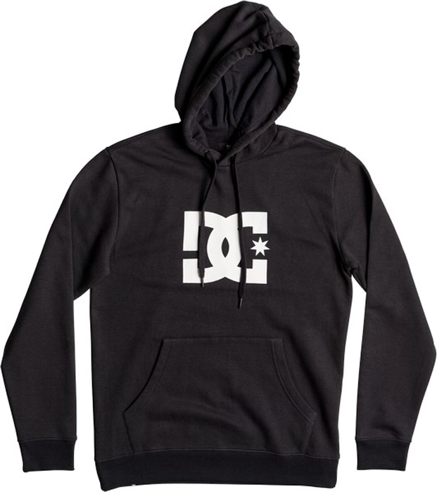 Толстовка мужская DC Shoes Star, цвет: черный. EDYSF03107-KVJ0. Размер XL (52)EDYSF03107-KVJ0 Толстовка мужская DC Shoes Star, цвет: черный. EDYSF03107-KVJ0. Размер XL (52)EDYSF03107-KVJ0Толстовка от DC Shoes выполнена из хлопкового материала. Модель с длинными рукавами и капюшоном с затягивающимся шнурком спереди дополнена карманом кенгуру. Толстовка на груди декорирована принтом в виде фирменного логотипа бренда.