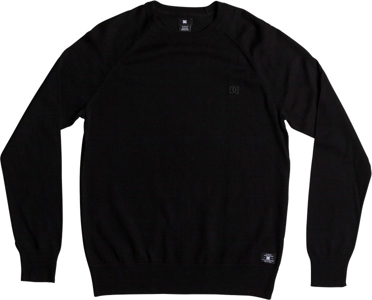 Джемпер мужской DC Shoes Sabotage Raglan, цвет: черный. EDYSW03023-KVJ0. Размер S (46)EDYSW03023-KVJ0 Джемпер мужской DC Shoes Sabotage Raglan, цвет: черный. EDYSW03023-KVJ0. Размер S (46)EDYSW03023-KVJ0Джемпер от DC Shoes выполнен из хлопчатобумажной пряжи тонкой вязки. Модель с длинными рукавами и округлым вырезом горловины.