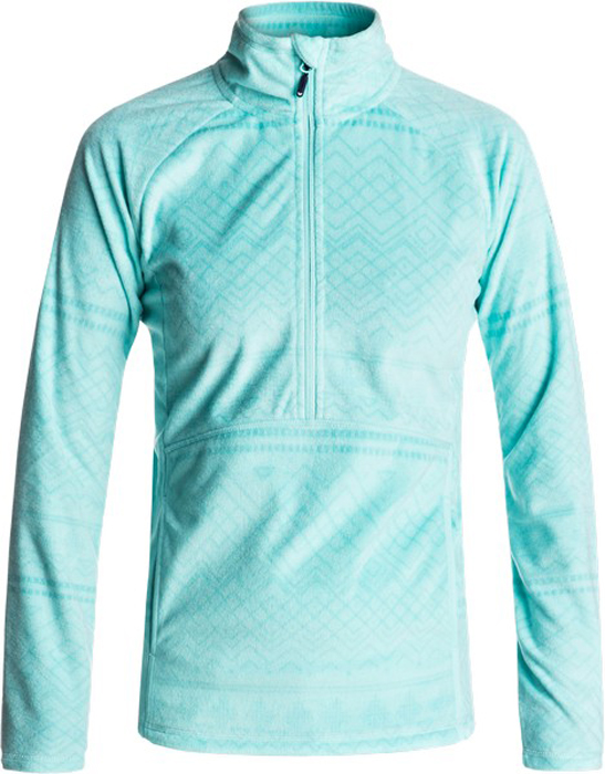Толстовка женская Roxy, цвет: бирюзовый. ERJFT03562-BFK5. Размер XL (48)ERJFT03562-BFK5 Толстовка женская Roxy, цвет: бирюзовый. ERJFT03562-BFK5. Размер XL (48)ERJFT03562-BFK5Толстовка женская Roxy выполнена из полиэстера. Модель с длинными рукавами и воротником стойкой спереди застегивается на молнию.