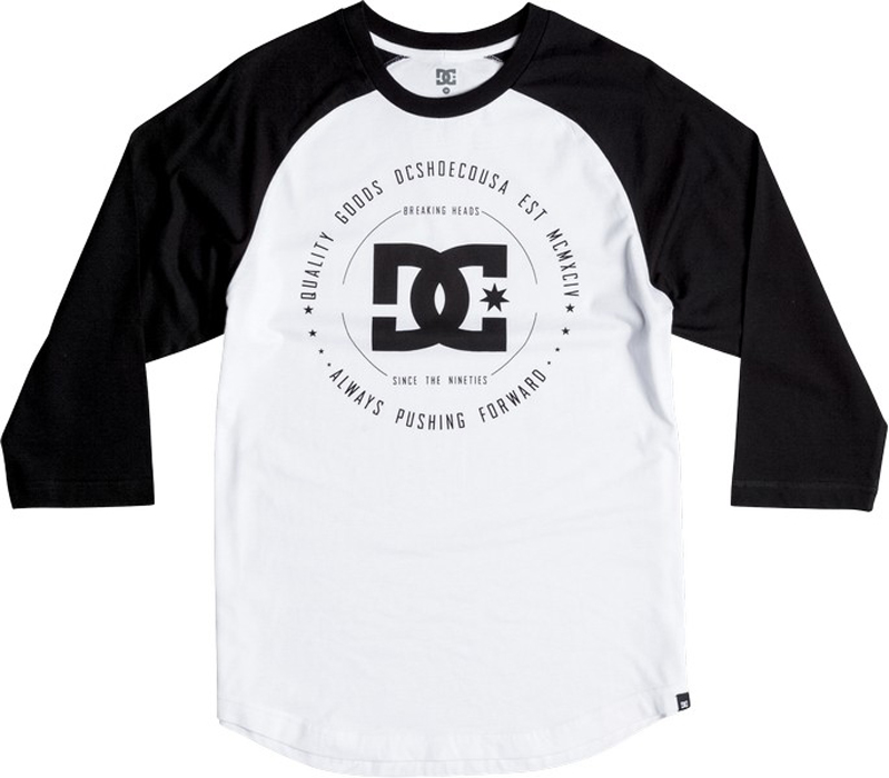 Лонгслив мужской DC Shoes Rebuilt, цвет: белый, черный. EDYZT03505-WBB0. Размер S (46)EDYZT03505-WBB0 Лонгслив мужской DC Shoes Rebuilt, цвет: белый, черный. EDYZT03505-WBB0. Размер S (46)EDYZT03505-WBB0Лонгслив мужской DC Shoes выполнен из натурального хлопка. Модель имеет стандартный крой, рукава-реглан длиной 3/4 и круглый вырез горловины. Графический принт нанесен по щадящей технологии окрашивания ткани.