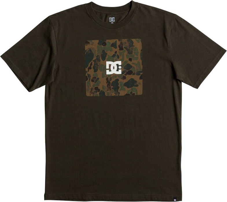 Футболка мужская DC Shoes, цвет: темно-оливковый. EDYZT03692-CSN0. Размер S (46)EDYZT03692-CSN0 Футболка мужская DC Shoes, цвет: темно-оливковый. EDYZT03692-CSN0. Размер S (46)EDYZT03692-CSN0Мужская футболка от DC Shoes выполнена из натурального хлопкового трикотажа. Модель с короткими рукавами и круглым вырезом горловины на груди оформлена принтом.