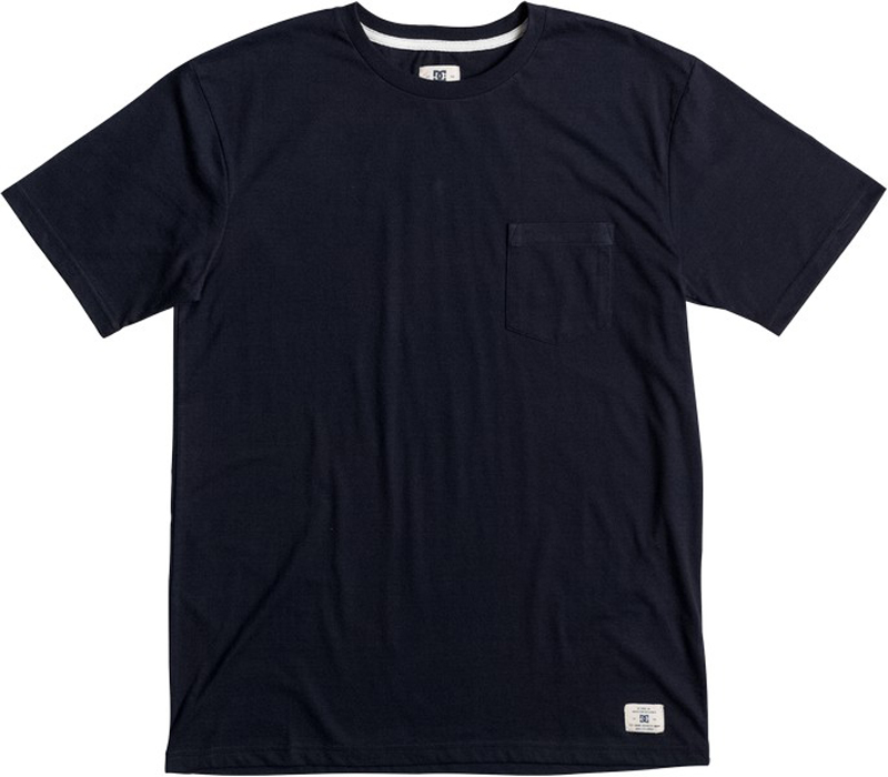 Футболка мужская DC Shoes, цвет: темно-синий. EDYKT03360-BYJ0. Размер XXL (54)EDYKT03360-BYJ0 Футболка мужская DC Shoes, цвет: темно-синий. EDYKT03360-BYJ0. Размер XXL (54)EDYKT03360-BYJ0Мужская футболка от DC Shoes выполнена из хлопкового трикотажа. Модель с короткими рукавами и круглым вырезом горловины на груди дополнена накладным кармашком.