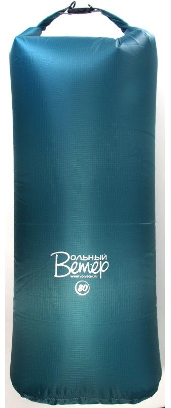 Гермомешок Вольный ветер Taffeta, цвет: зеленый, 80 л21010 Гермомешок Вольный ветер Taffeta, цвет: зеленый, 80 л21010Гермомешок Taffeta - это лёгкий и вместительный гермомешок, изготовленный из ткани таффета. Такой сверхлёгкий гермомешок особенно актуален для походов в горы, где на счету каждый грамм. Гермомешок выполнен из материала с полиуретановым покрытием Nylon Taffeta PU 5000. Все швы гермомешка проварены полиуретановой пленкой. Для более качественной скрутки для закрывания - вдоль клапана пришита пластиковая лента. Если гермоупаковка из ПВХ отличается прочностью, то гермоупаковка из Таффеты - легкостью, притом что водостойкость у Таффеты - 5000 МВС. Рекомендуется использовать как непромокаемую вкладку в рюкзак или для дополнительной защиты особо ценных вещей: продуктов, аптечки, спальника. Высота полная: 114 см.Высота рабочая (без скрутки): 94 см. Ширина дна: 38 см.