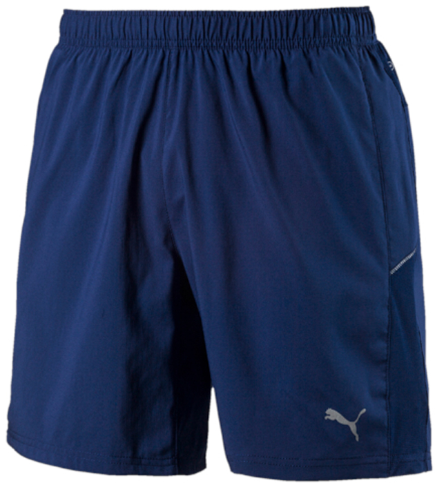 Шорты для бега мужские Puma Core-Run 7 Shorts, цвет: синий. 51501310. Размер M (46/48)51501310 Шорты для бега мужские Puma Core-Run 7 Shorts, цвет: синий. 51501310. Размер M (46/48)51501310Шорты Core-Run 7 Shorts изготовлены с использованием высокофункциональной технологии dryCELL, которая отводит влагу, поддерживает тело сухим и гарантирует комфорт во время активных тренировок и занятий спортом. Они снабжены вместительным внутренним карманом с брелоком для ключей. Логотип и другие декоративные элементы из светоотражающего материала позаботятся о вашей безопасности в темное время суток. Вшитые трусы создают дополнительное удобство. Вставки из сетчатого материала обеспечивают отличную вентиляцию.