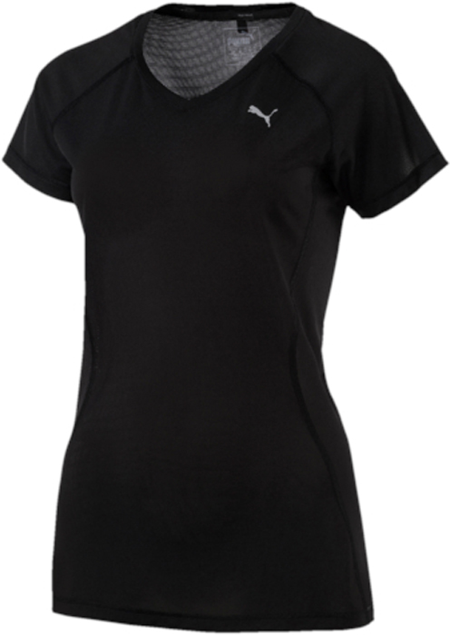 Футболка женская Puma Core-Run S/S Tee W, цвет: черный. 51503301. Размер L (46/48)51503301 Футболка женская Puma Core-Run S/S Tee W, цвет: черный. 51503301. Размер L (46/48)51503301Классический крой и современные технологии сочетаются в новой футболке Core-Run S/S Tee W. Высокотехнологичный материал dryCell выводит влагу наружу, сохраняя сухость и комфорт во время тренировки.