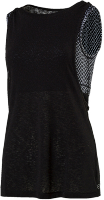 Майка женская Puma Layer Tank, цвет: черный. 51511807. Размер XL (48/50)51511807 Майка женская Puma Layer Tank, цвет: черный. 51511807. Размер XL (48/50)51511807Спортивная майка Layer Tank оригинального фасона изготовлена из полиэстера с использованием высокофункциональной технологии dryCELL, которая отводит влагу, поддерживает тело сухим и гарантирует комфорт во время активных тренировок и занятий спортом. Изделие состоит из бюстгальтера и верхнего топа. Вшитый бюстгальтер при желании легко убирается, так как он пристрочен цепным стежком. Низкая пройма обеспечивает полную свободу движений. Благодаря сверхлегкому материалу изделия вам не грозит перегрев.