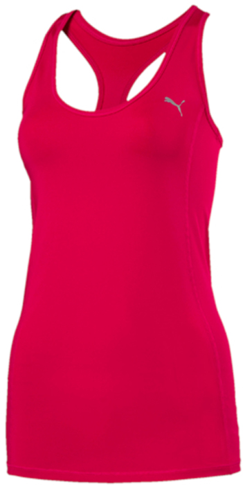 Майка женская Puma Essential Layer Tank, цвет: малиновый. 51513411. Размер M (44/46)51513411 Майка женская Puma Essential Layer Tank, цвет: малиновый. 51513411. Размер M (44/46)51513411Женская майка от Puma легко сочетать с вашим спортивным гардеробом. Легкая, быстро сохнет. Высокотехнологичный материал dryCELL отводит излишнюю влагу от тела и сохраняет сухость и свежесть в течение всей тренировки. Модель дополнена закругленным низом и супердлиной — остается на месте, не сковывая движений.