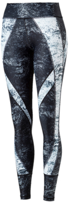 Тайтсы женские Puma Explosive Tight, цвет: серый. 51570801. Размер S (42/44)51570801 Тайтсы женские Puma Explosive Tight, цвет: серый. 51570801. Размер S (42/44)51570801Шикарные длинные спортивные обтягивающие брюки Explosive Tight превращают любую тренировку в удовольствие. Помимо привлекательного внешнего облика в дизайне использованы многочисленные технологические новинки. Модель изготовлена с использованием высокофункциональной технологии DryCell, которая отводит влагу, поддерживает тело сухим и гарантирует комфорт во время активных тренировок и занятий спортом. Пояс изготовлен из основного материала изделия с вставками из очень эластичного сетчатого материала для отличной посадки по фигуре и формирования красивого силуэта. Изделие декорировано логотипом DryCell, нанесенным методом термопечати на пояс. Изделие декорировано логотипом Puma, нанесенным методом термопечати на левую штанину. Также имеются вставки из материала с модным в сезоне графическим рисунком.
