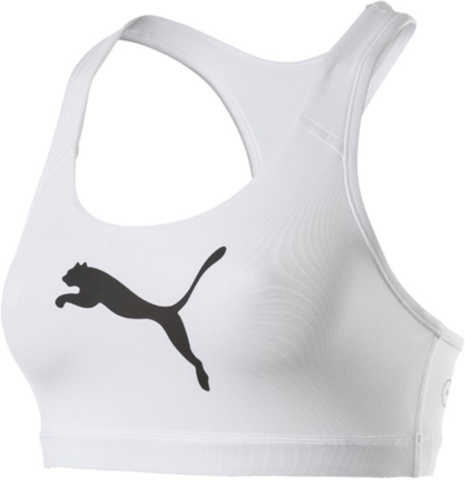Топ-бра для фитнеса Puma PWRShape Forever - Logo, цвет: белый. 51599103. Размер L (46/48)51599103 Топ-бра для фитнеса Puma PWRShape Forever - Logo, цвет: белый. 51599103. Размер L (46/48)51599103Топ-бра PWRShape Forever - Logo создан для ежедневных занятий спортом. Этот топ предоставит необходимую поддержку при любой нагрузке. Высокотехнологичный материал DryCell отводит излишнюю влагу от тела и сохраняет сухость и свежесть в течение всей тренировки. Стабилизирующие лямки поддерживают грудь. Плотная эластичная лента внизу изделия для дополнительной поддержки. Гладкая спинка обеспечивает свободу движений.