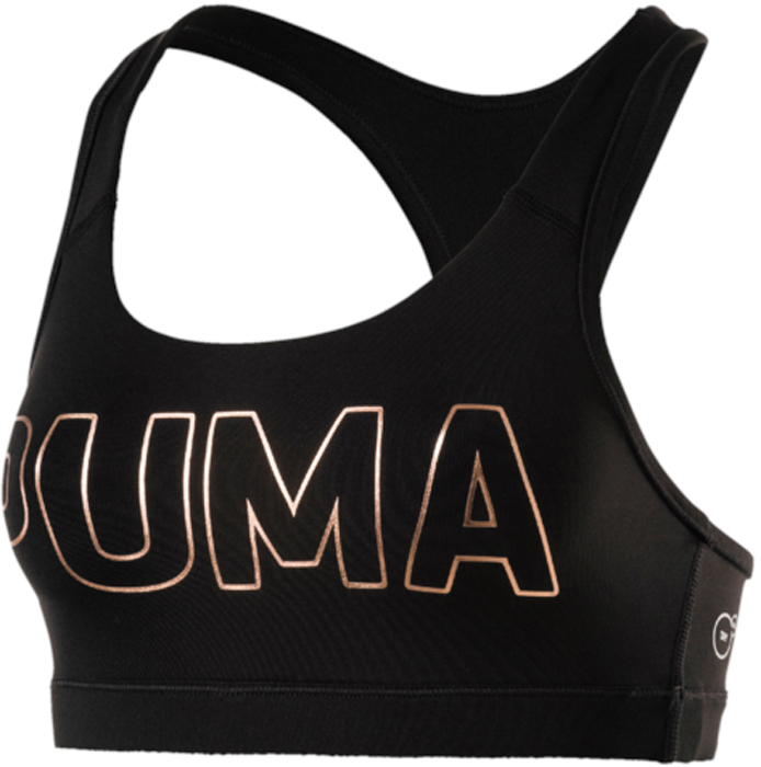 Топ-бра для фитнеса Puma PWRShape Forever - Logo, цвет: черный. 51599102. Размер L (46/48)51599102 Топ-бра для фитнеса Puma PWRShape Forever - Logo, цвет: черный. 51599102. Размер L (46/48)51599102Топ-бра PWRShape Forever - Logo создан для ежедневных занятий спортом. Этот топ предоставит необходимую поддержку при любой нагрузке. Высокотехнологичный материал DryCell отводит излишнюю влагу от тела и сохраняет сухость и свежесть в течение всей тренировки. Стабилизирующие лямки поддерживают грудь. Плотная эластичная лента внизу изделия для дополнительной поддержки. Гладкая спинка обеспечивает свободу движений.