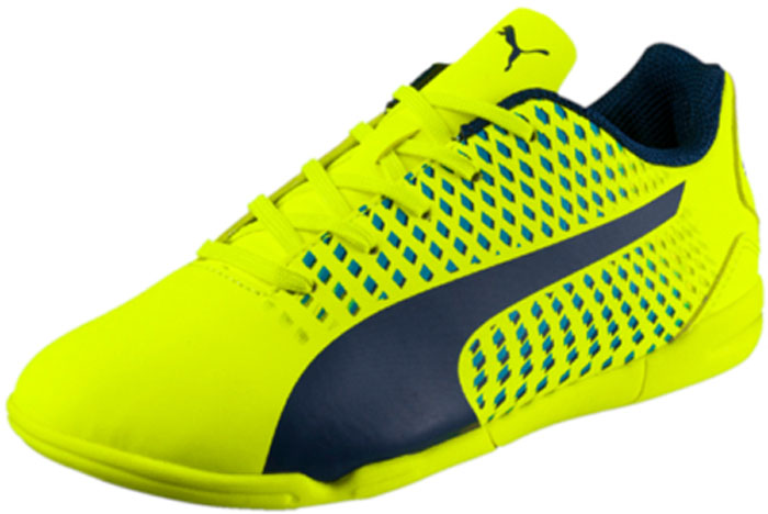 Бутсы для мальчика Puma Adreno III IT Jr, цвет: желтый, синий. 10405009. Размер 13 (31)10405009 Бутсы для мальчика Puma Adreno III IT Jr, цвет: желтый, синий. 10405009. Размер 13 (31)10405009Бутсы Adreno III IT Jr от Puma созданы специально для игроков-юниоров и подходят для ежедневных игр. Они отличаются принципиально новым, мягким, но прочным верхом из искусственной кожи. Модель оформлена на язычке логотипом Cat Logo, по бокам - полосками Pumma Formstrip. Классическая шнуровка гарантирует удобство и надежно фиксирует обувь на стопе. Кожаная стелька позволяет ногам дышать. Резиновая подошва с рифлением гарантирует отличное сцепление с любым покрытием. В таких бутсах ваш мальчик станет победителем!