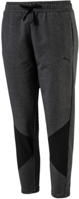 Брюки спортивные женские Puma Transition 7 8 Track Pant, цвет: темно-серый. 59232807. Размер S (42/44)59232807 Брюки спортивные женские Puma Transition 7 8 Track Pant, цвет: темно-серый. 59232807. Размер S (42/44)59232807Модель декорирована набивным светоотражающим логотипом Puma и изготовлена с использованием высокофункциональной технологии DryCell, которая отводит влагу, поддерживает тело сухим и гарантирует комфорт во время активных тренировок и занятий спортом.Пояс, отделанный основным материалом изделия, снабжен затягивающимся шнуром. Карманы в боковых швах удобны и вместительны.Изделие имеет очень комфортный свободный покрой.