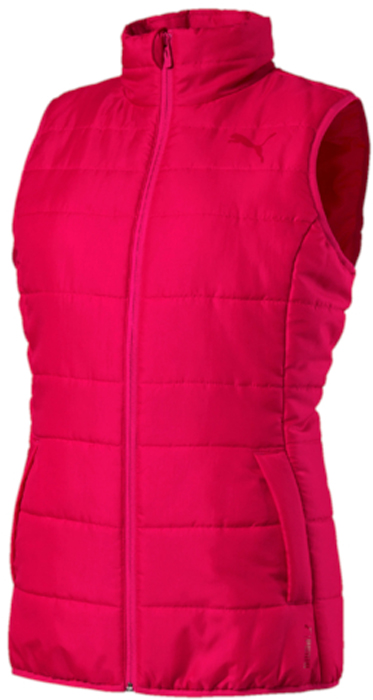 Жилет утепленный женский Puma Essentials Padded Vest W, цвет: малиновый. 59240528. Размер M (44/46)59240528 Жилет утепленный женский Puma Essentials Padded Vest W, цвет: малиновый. 59240528. Размер M (44/46)59240528Модель декорирована глянцевым логотипом и другой фирменной символикой Puma, нанесенными методом пигментной печати. Высокий воротник надежно защищает подбородок и шею от холода. Боковые карманы удобны и вместительны. На изнанке имеется внутренний карман, а также петля для вешалки. Изделие имеет удобную стандартную посадку, а благодаря эластичным шнурам в проймах и по подолу его можно идеально подогнать по фигуре.