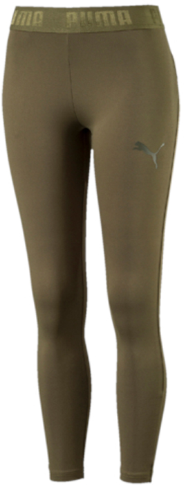 Леггинсы женские Puma Active ESS Banded Leggings, цвет: темно-зеленый. 59357814. Размер XS (40/42)59357814 Леггинсы женские Puma Active ESS Banded Leggings, цвет: темно-зеленый. 59357814. Размер XS (40/42)59357814Модель декорирована набивным логотипом Puma с прорезиненными элементами и изготовлена с использованием высокофункциональной технологии DryCell, которая отводит влагу, поддерживает тело сухим и гарантирует комфорт во время активных тренировок и занятий спортом. Пояс посажен на подкладку из эластичного материала с фирменной символикой. Завышенный пояс подчеркивает все достоинства женской фигуры и обеспечивает комфорт во время тренировки. Фасон в обтяжку по фигуре очень элегантен.