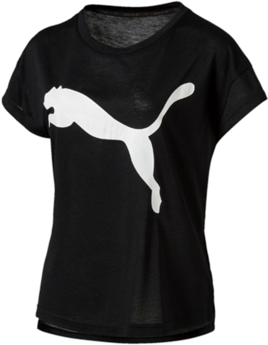 Футболка женская Puma Urban Sports Trend Tee, цвет: черный. 59398201. Размер XL (48/50)59398201 Футболка женская Puma Urban Sports Trend Tee, цвет: черный. 59398201. Размер XL (48/50)59398201Модель декорирована графическим рисунком. Она изготовлена с использованием высокофункциональной технологии DryCell, которая отводит влагу, поддерживает тело сухим и гарантирует комфорт во время активных тренировок и занятий спортом. Удлиненный и закругленный задний подол надежно защищает поясницу. Изделие имеет удобную стандартную, почеркнуто спортивную посадку.