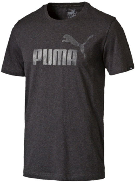 Футболка мужская Puma ESS No.1 Tee, цвет: темно-серый. 83824107. Размер XXL (52/54)83824107 Футболка мужская Puma ESS No.1 Tee, цвет: темно-серый. 83824107. Размер XXL (52/54)83824107Футболка ESS No.1 Tee просто создана для занятий спортом. Модель декорирована прорезиненным логотипом и изготовлена из высокофункционального материала dryCELL, который отводит влагу, поддерживает тело сухим и гарантирует максимальный комфорт. Среди других отличительных особенностей изделия - отделка ворота трикотажем в рубчик и тесьмой сзади по вороту с фирменной символикой.