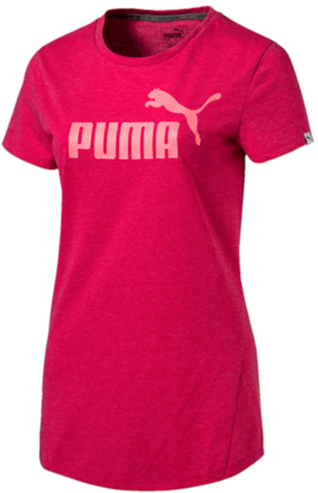 Футболка женская Puma ESS No.1 Tee Heather W, цвет: малиновый. 83839929. Размер XL (48/50)83839929 Футболка женская Puma ESS No.1 Tee Heather W, цвет: малиновый. 83839929. Размер XL (48/50)83839929Футболка изготовлена из высокофункционального материала dryCELL, который отводит влагу, поддерживает тело сухим и гарантирует максимальный комфорт. Среди других отличительных особенностей изделия - отделка сзади по вороту тесьмой с фирменной символикой, боковые швы с нахлестом вперед и закругленный подол. Модель имеет стандартную посадку. Модель декорирована прорезиненным логотипом Puma.