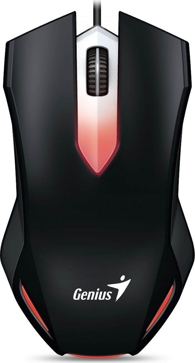 Genius X-G200, Black мышь игровая31040034100 Genius X-G200, Black мышь игровая31040034100Подходит как для правой, так и для левой руки. Удобный захват обеспечивает отличное управление и исключительную точность в играх. Красная светодиодная подсветка усиливает агрессивность в игре.