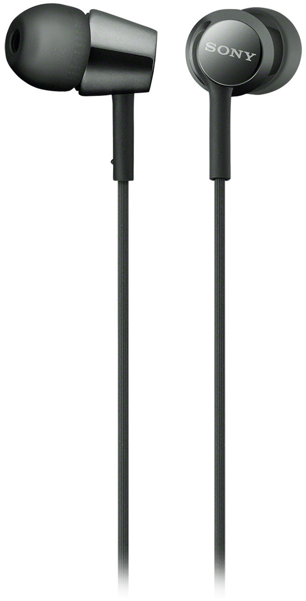 Sony EX155, Black наушникиMDREX155B.E Sony EX155, Black наушникиMDREX155B.EНаушники-вкладыши Sony EX155 обеспечивают отличный динамический звук даже на ходу.Высокочувствительные 9-миллиметровые динамики в компактном корпусе обеспечивают четкое звучание верхних частот и мощные басы.Устойчивый к спутыванию и перекручиванию рифленый кабель обеспечивает комфорт при использовании наушников.Вкладыши четырех размеров (SS, S, M и L) позволяют адаптировать наушники под свои потребности для максимально комфортного прослушивания на ходу.