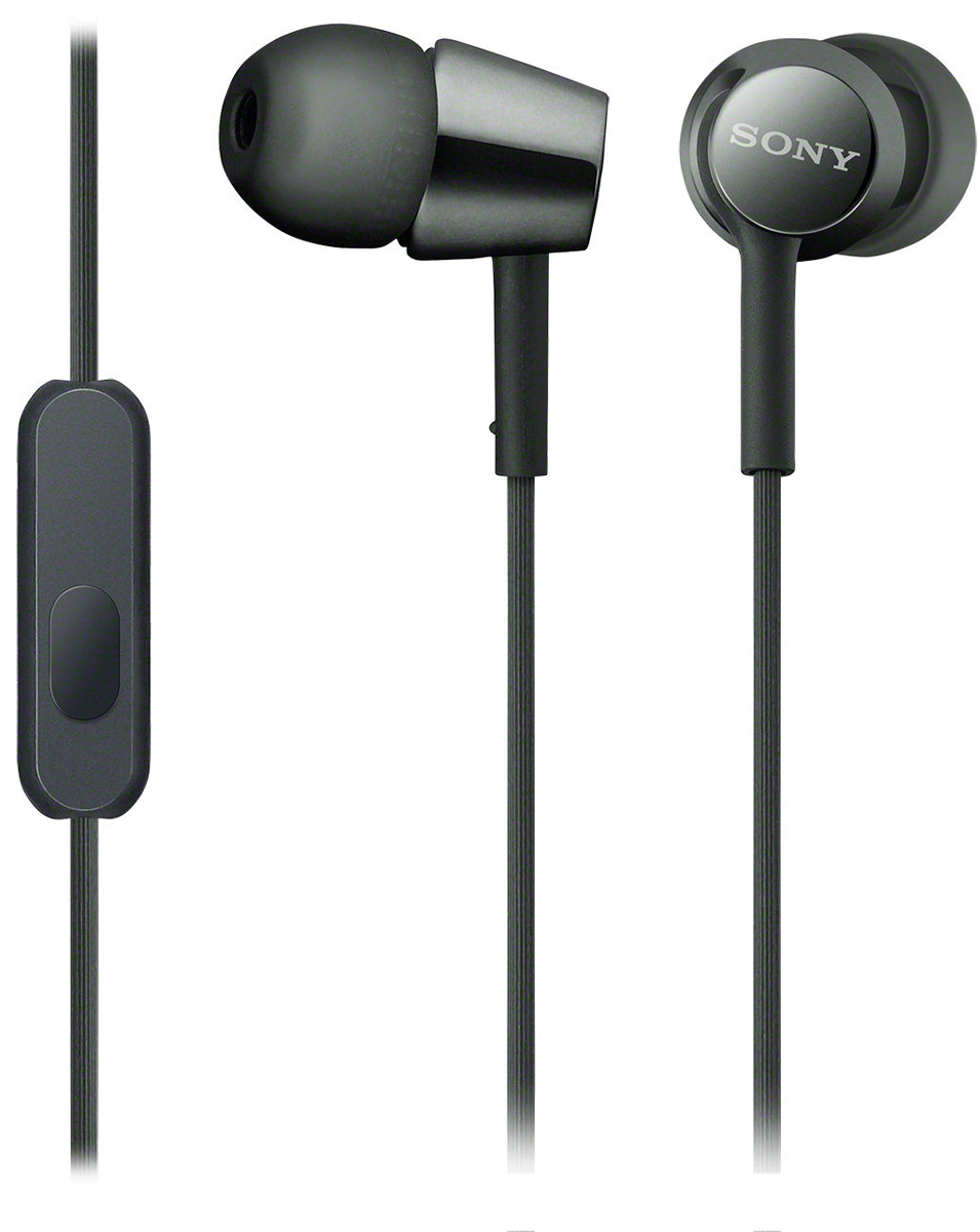 Sony EX155AP, Black наушникиMDREX155APB.E Sony EX155AP, Black наушникиMDREX155APB.EНаушники-вкладыши Sony EX155AP обеспечивают отличный динамический звук даже на ходу.Высокочувствительные 9-миллиметровые динамики в компактном корпусе обеспечивают четкое звучание верхних частот и мощные басы.Отвечайте на звонки в режиме гарнитуры и переключайте треки, не прикасаясь к смартфону, - это возможно благодаря встроенному в кабель пульту управления и микрофону.Устойчивый к спутыванию и перекручиванию рифленый кабель обеспечивает комфорт при использовании наушников.Вкладыши четырех размеров (SS, S, M и L) позволяют адаптировать наушники под свои потребности для максимально комфортного прослушивания на ходу.