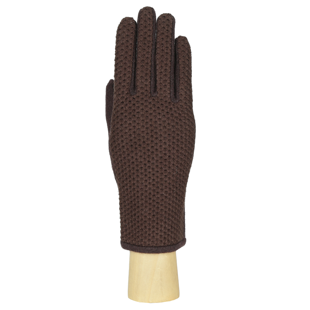 Перчатки женские Fabretti, цвет: коричневый. D2017-1. Размер универсальный