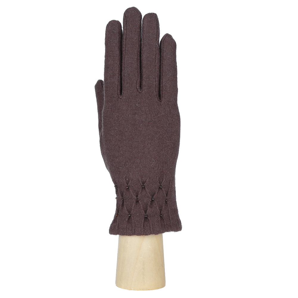 Перчатки женские Fabretti, цвет: коричневый. HB2017-10. Размер универсальный