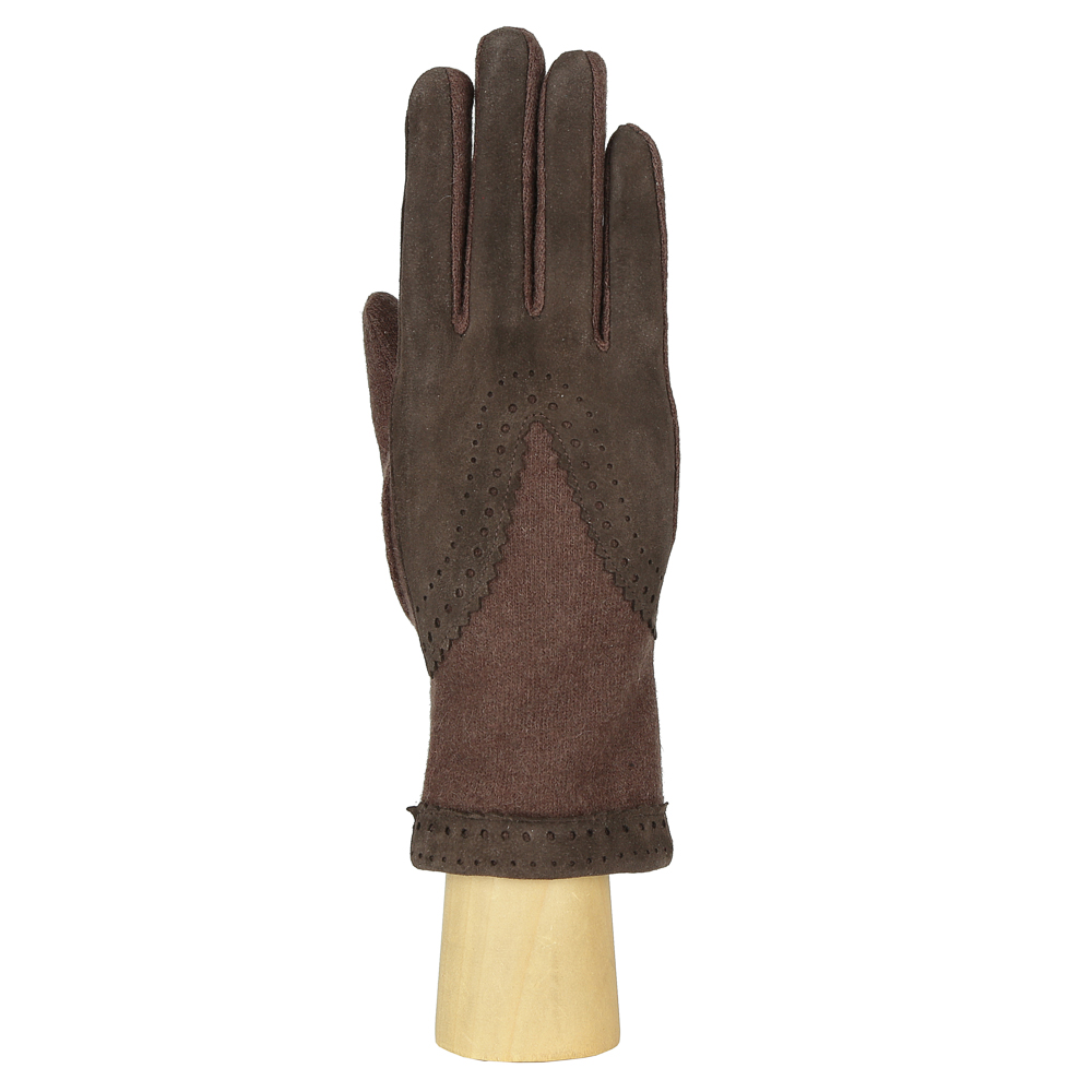 Перчатки женские Fabretti, цвет: коричневый. HB2017-14. Размер универсальный