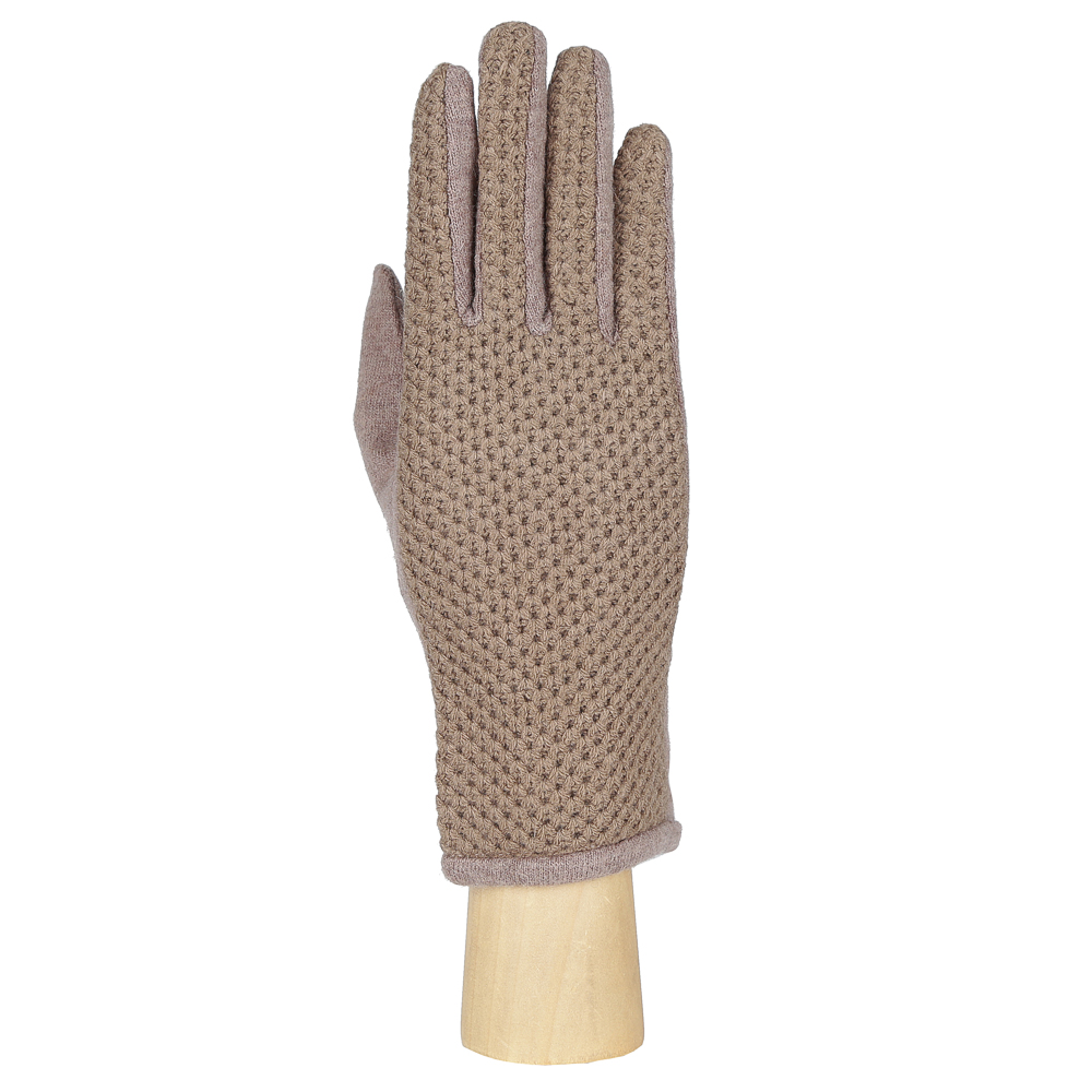 Перчатки женские Fabretti, цвет: серо-коричневый. D2017-1. Размер универсальный