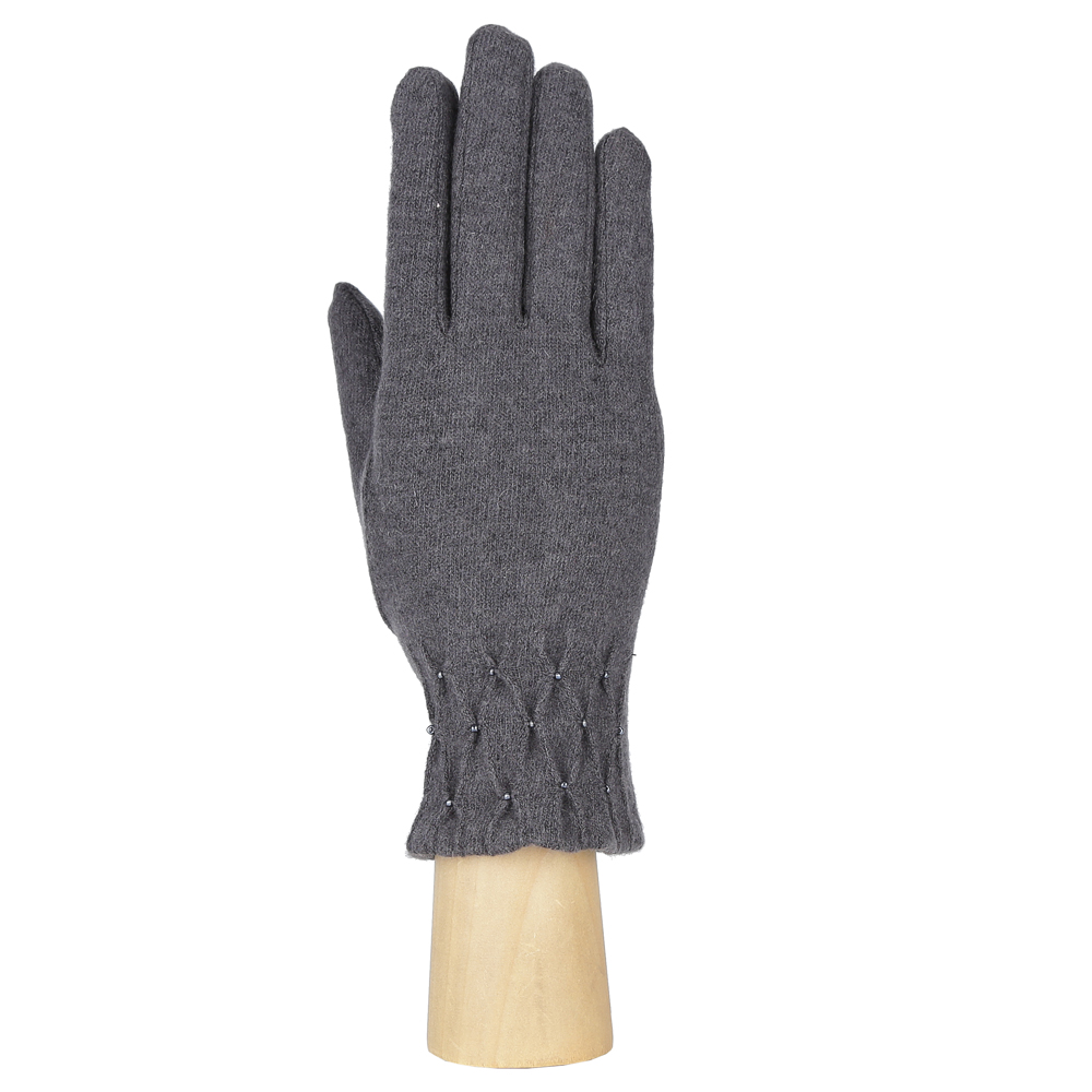 Перчатки женские Fabretti, цвет: серый. HB2017-10. Размер универсальный