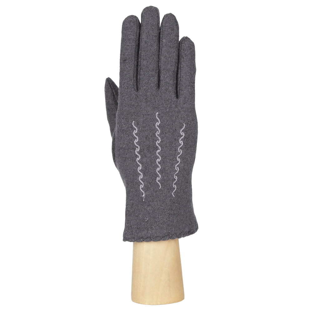 Перчатки женские Fabretti, цвет: серый. HB2017-16. Размер универсальный