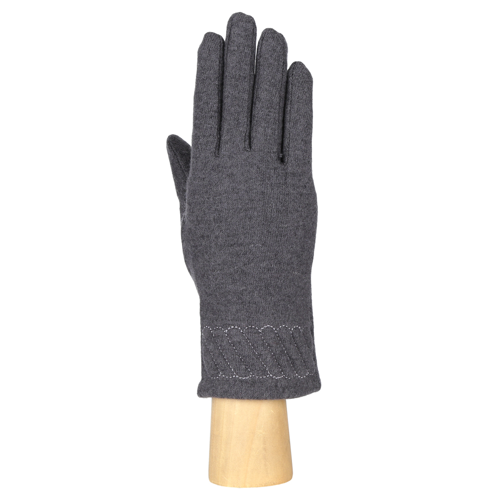 Перчатки женские Fabretti, цвет: серый. HB2017-9. Размер универсальный