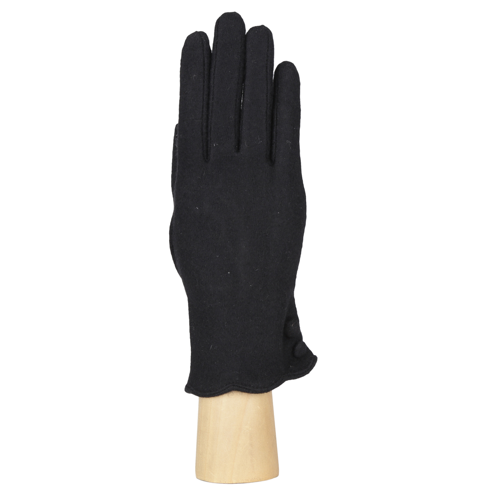 Перчатки женские Fabretti, цвет: черный. HB2017-7. Размер универсальный
