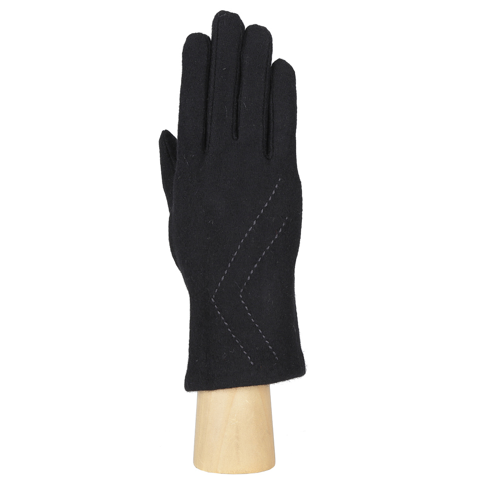 Перчатки женские Fabretti, цвет: черный. HB2017-5. Размер универсальный