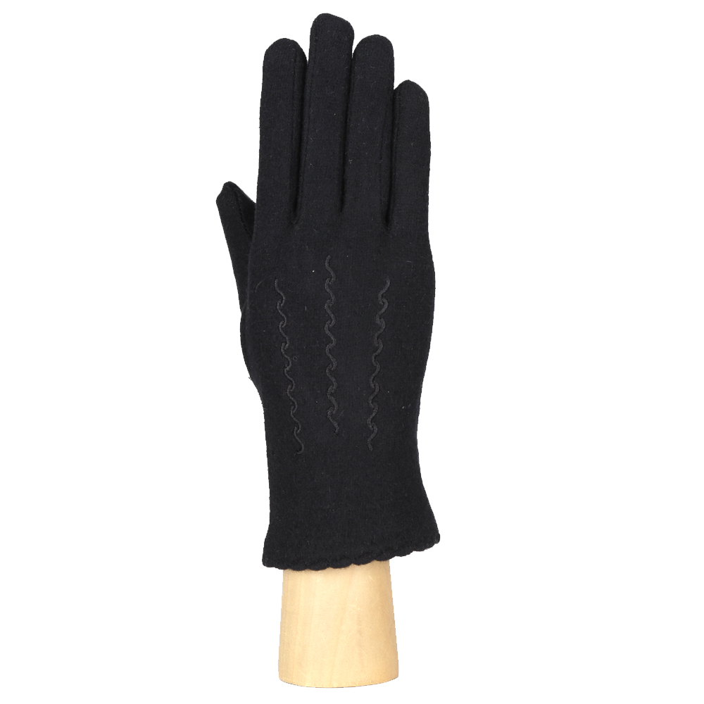 Перчатки женские Fabretti, цвет: черный. HB2017-16. Размер универсальный