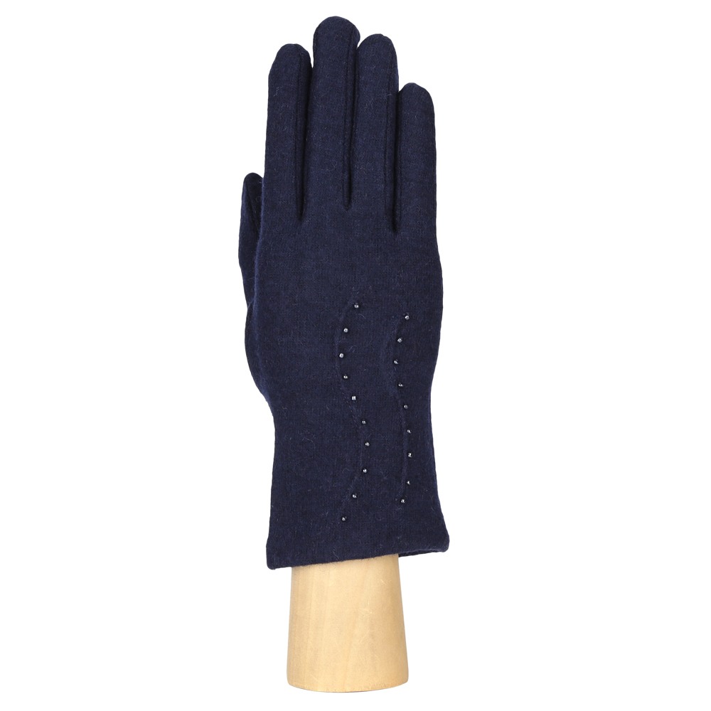 Перчатки женские Fabretti, цвет: темно-синий. HB2017-6. Размер универсальный