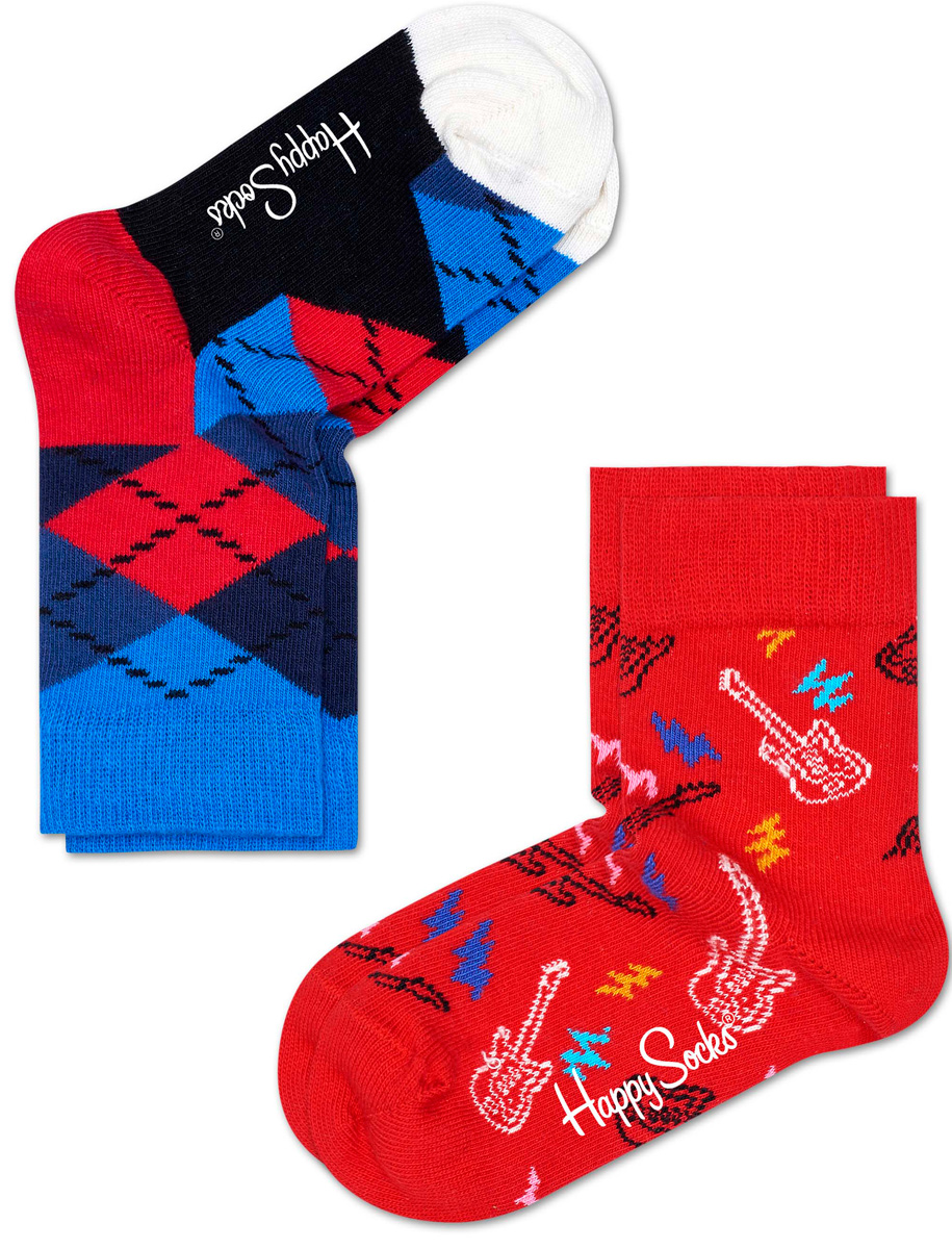 Комплект носков Happy socks, цвет: красный, мультиколор. KGUI02. Размер 14, 1-2 годаKGUI02 Комплект носков Happy socks, цвет: красный, мультиколор. KGUI02. Размер 14, 1-2 годаKGUI02Носки Happy Socks, изготовленные из высококачественного материала, дополнены принтом. Эластичная резинка плотно облегает ногу, не сдавливая ее. Усиленная пятка и мысок обеспечивают надежность и долговечность. В комплект входят две пары носков.
