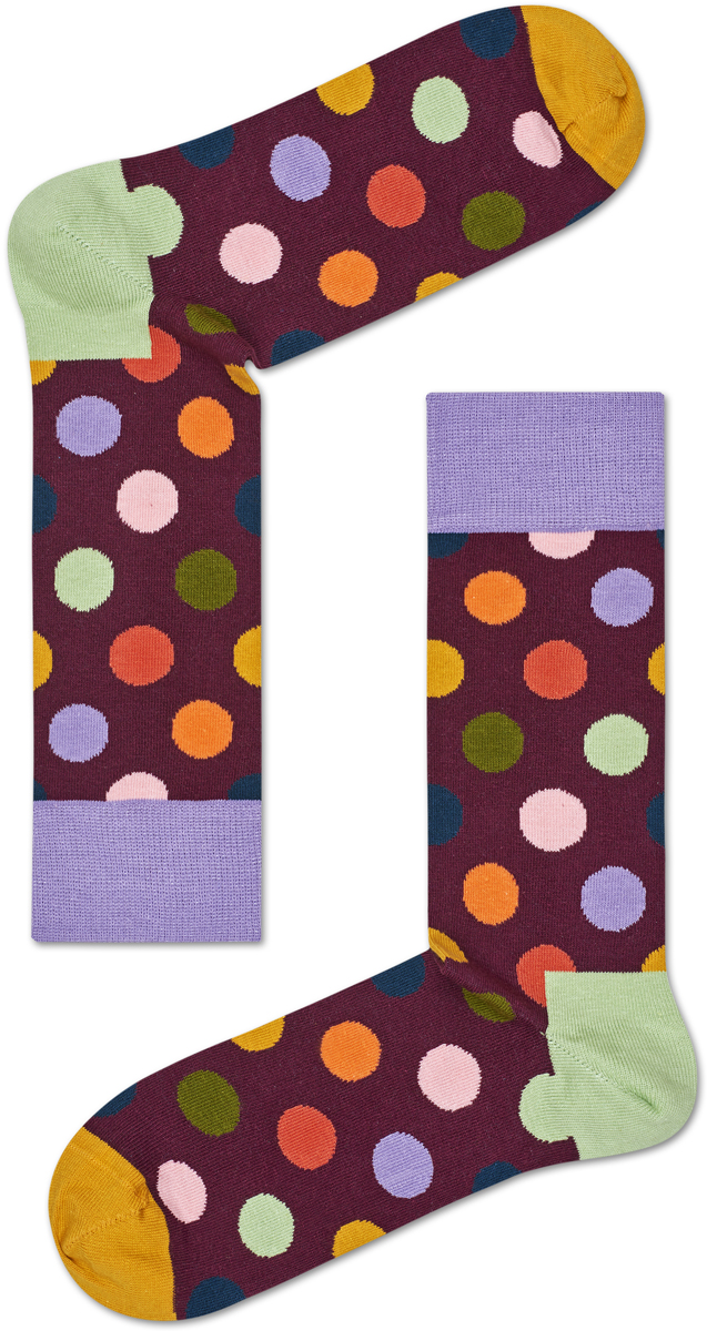 Носки женские Happy socks, цвет: бордовый, мультиколор. BDO01. Размер 25BDO01 Носки женские Happy socks, цвет: бордовый, мультиколор. BDO01. Размер 25BDO01Носки Happy Socks, изготовленные из высококачественного материала, дополнены принтом. Эластичная резинка плотно облегает ногу, не сдавливая ее. Усиленная пятка и мысок обеспечивают надежность и долговечность.
