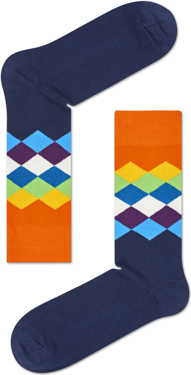 Носки женские Happy socks, цвет: темно-синий, оранжевый. FAD01. Размер 25FAD01 Носки женские Happy socks, цвет: темно-синий, оранжевый. FAD01. Размер 25FAD01Носки Happy Socks, изготовленные из высококачественного материала, дополнены принтом. Эластичная резинка плотно облегает ногу, не сдавливая ее. Усиленная пятка и мысок обеспечивают надежность и долговечность.
